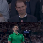 The King Nole l-a întrebat pe Nadal, aflat în tribune la finala Australian Open, dacă vrea să joace și el