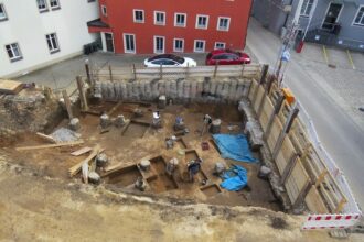 Revelație istorică: Sanctuar roman de 2.000 de ani găsit sub centrul vechi al Regensburgului