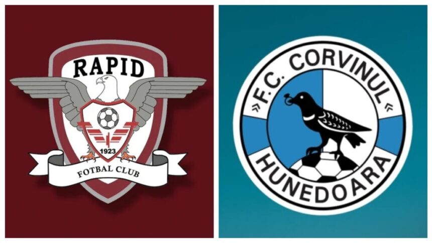 Ponturi pariuri. Rapid – Corvinul. Cote SuperLiga